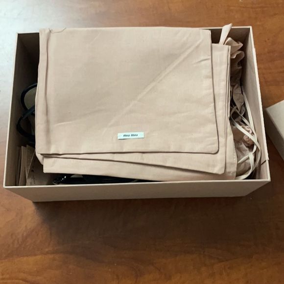 Miu Miu Black Heeled Sandals - Picture 7 of 16